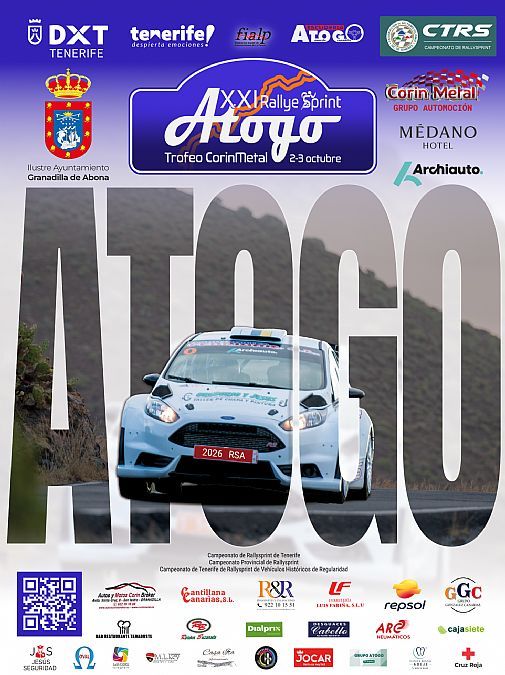 La Escudería Atogo presenta el cartel anunciador